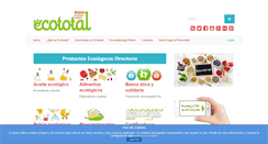 Desktop Screenshot of ecototal.com